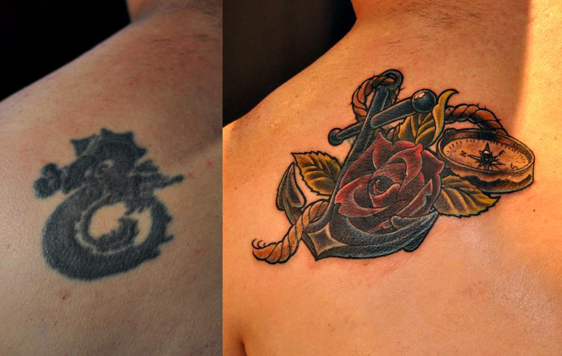 Nautical Rose Covers Dragon